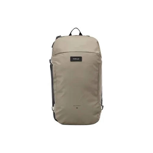 DECATHLON 40L Рюкзак для активного отдыха сумка полиэтилен терефталат бежевый желтый унисекс
