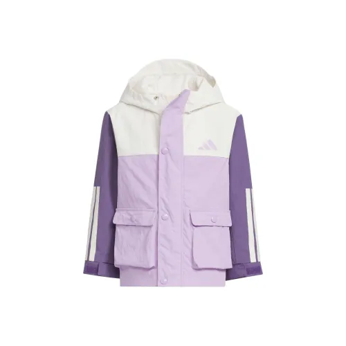 Adidas Куртка FW25 Little Ткани вязаные Детский