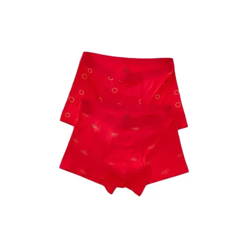 LOUGHNEA Благословение и удачи Red Collection [2 шт] Мужские боксер-шорты