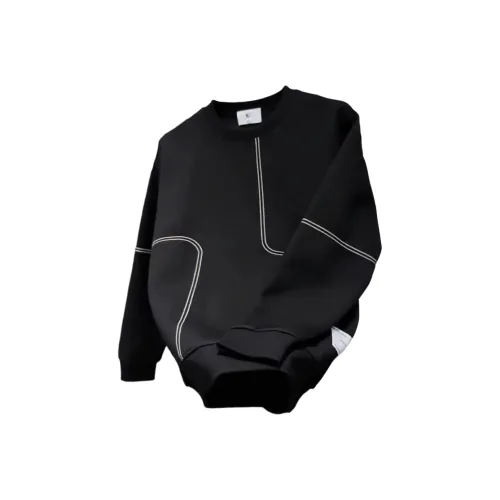 CAT'S PAW Черный Унисекс Свитшоты