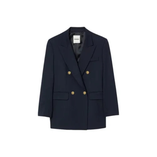 Sandro Темно-синий Женские Деловые костюмы