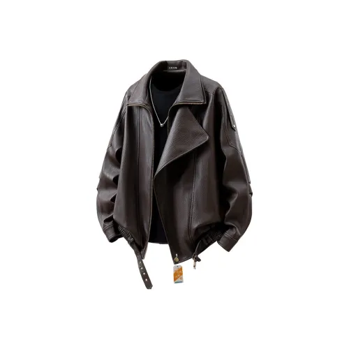 Nordic Raiders Кожа Куртка Унисекс