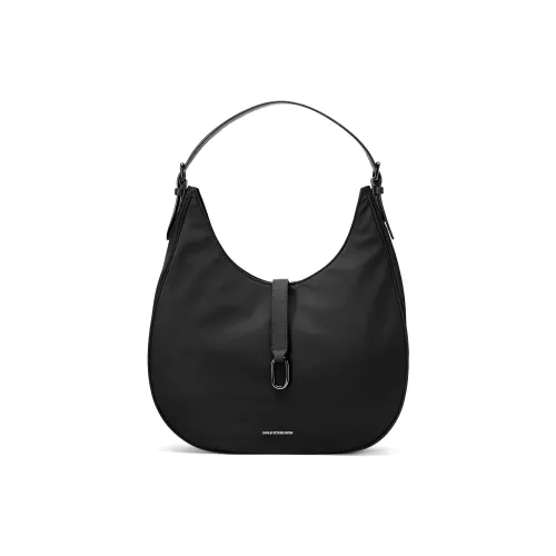 Skechers Ткань Сумка через плечо Стандартная Женская Черная