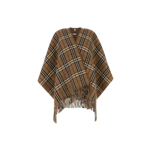 Burberry Кашемир Палантины Женские Коричневый