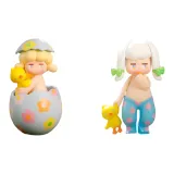 Подтвержденная версия модели - Яичная скорлупа Эльф + Спящий кролик Детский (развертывание и снятие упаковки)