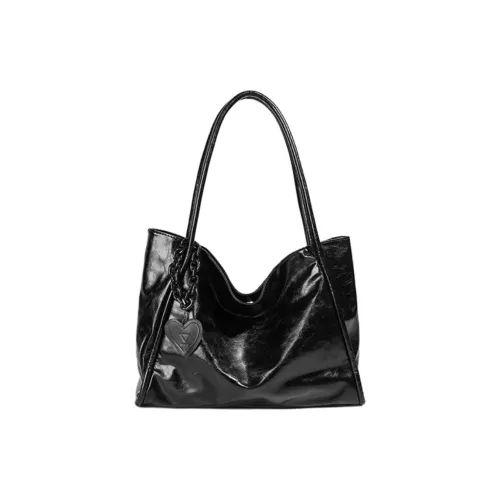 NOMK ПУ (полиуретан) Сумка через плечо Сумка Сумка через плечо Стандартная Женская Черная