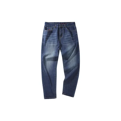 FAIRWHALE Темно-синий 102 Мужские Джинсы