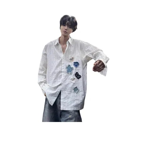 FOMOCE Белый Унисекс Рубашки