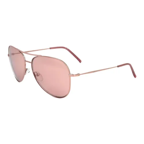 DKNY Металл Aviator Солнцезащитные очки Женские Золотые
