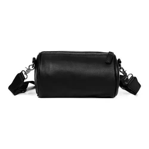 CARTELO ПУ (полиуретан) Сумка через плечо Унисекс Черный Клетка