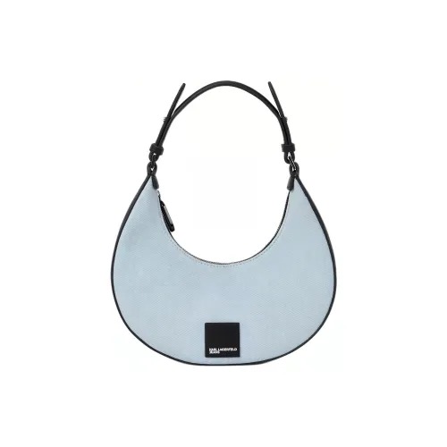 Karl Lagerfeld Хлопок Сумка Женская Светло-Синяя