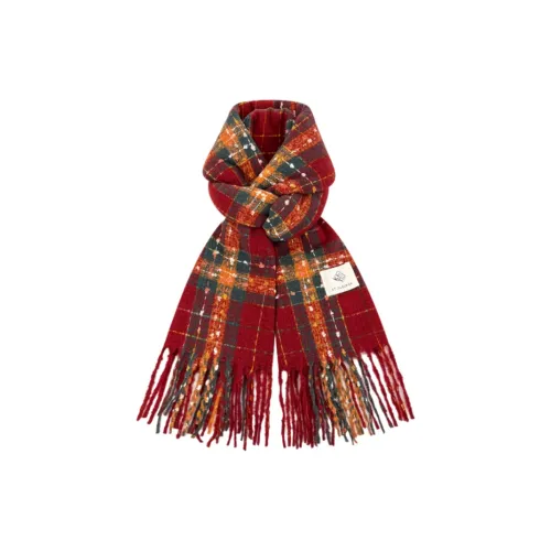 BEPOP Вязаные шарфы из искусственного кашемира для женщин