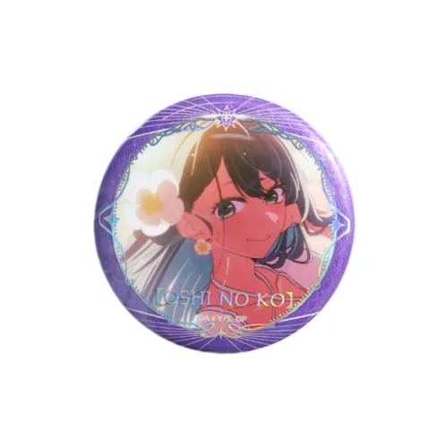Genbu Anime Хошино Аи Магане Hoshino Aqua MEM Чио Hoshino Ruby Oshi No Ko Мерч Значки