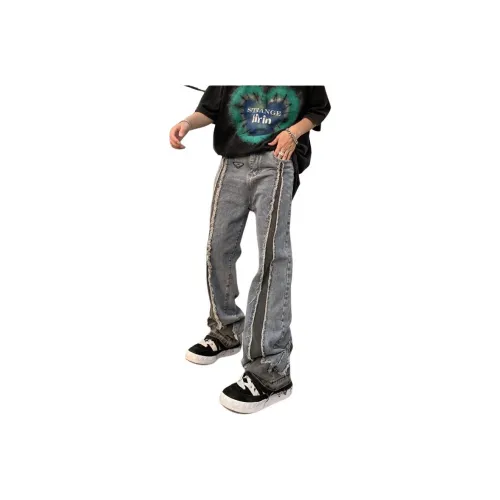 PWUE Синий Унисекс Джинсы