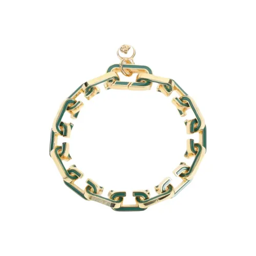 CASABLANCA Brass Bracelets Унисекс Зеленый