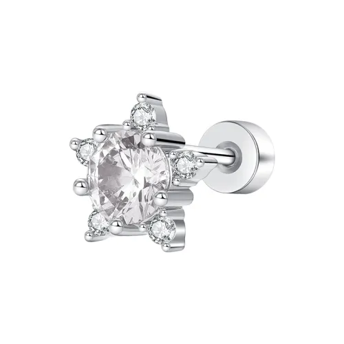 Lady Go Серьги-гвоздики из медного сплава женские