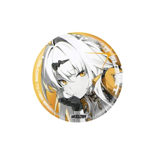 MIHOYO Shadow Рисование Коллекция Светоотражающий Yunjian YIXUAN Pan Yinhu JU FUFU Значки
