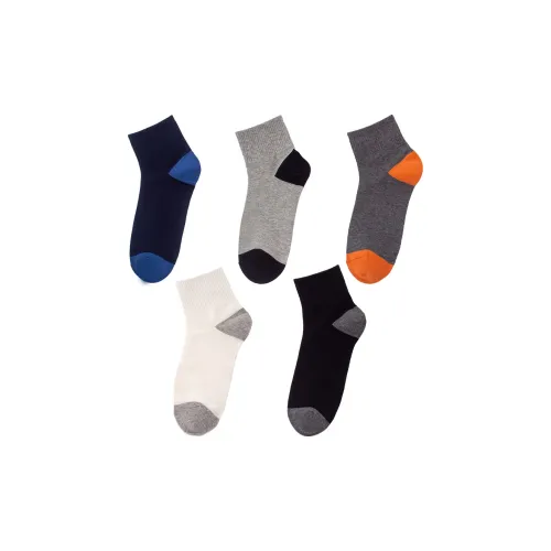 MAXDAVID D0032 Смешанный цвет 5 пар Мужские носки MID до икры