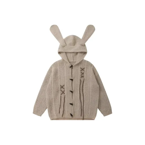 DANCANG Свободный крой застежка из бычьего рога трикотажная ткань кардиган женский