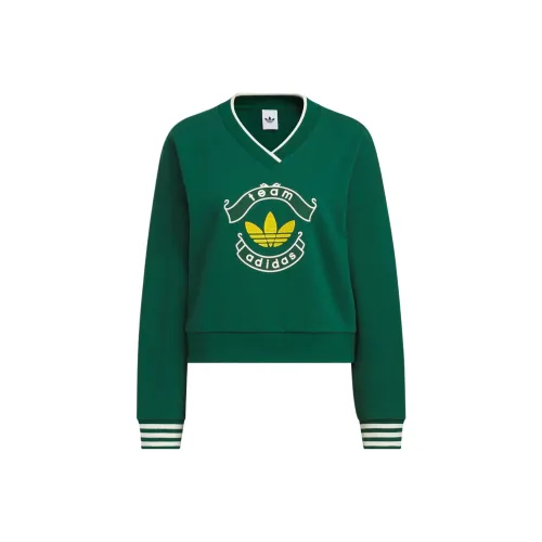 Adidas Originals FW25 TEAM SWEATCREW Толстовка Женская