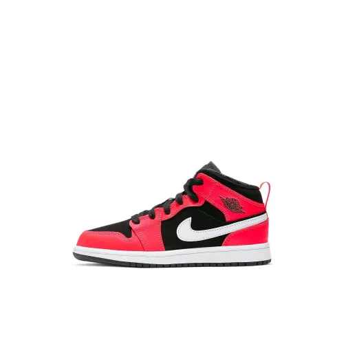 Jordan Air Jordan 1 Детские баскетбольные кроссовки MID Топ Pre School