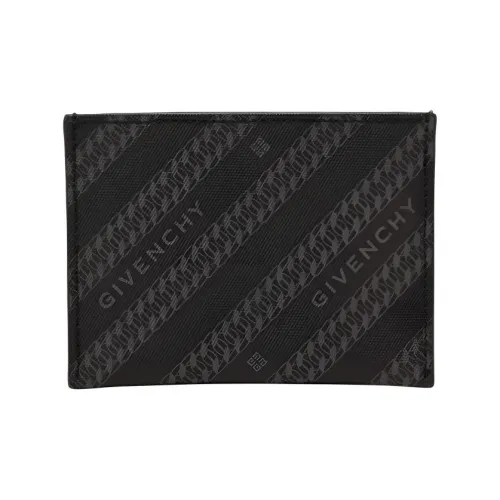 Givenchy Покрытый холст Картхолдер Мужской Черный