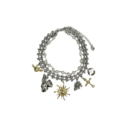 BKBU Титановые стальные ожерелья женские