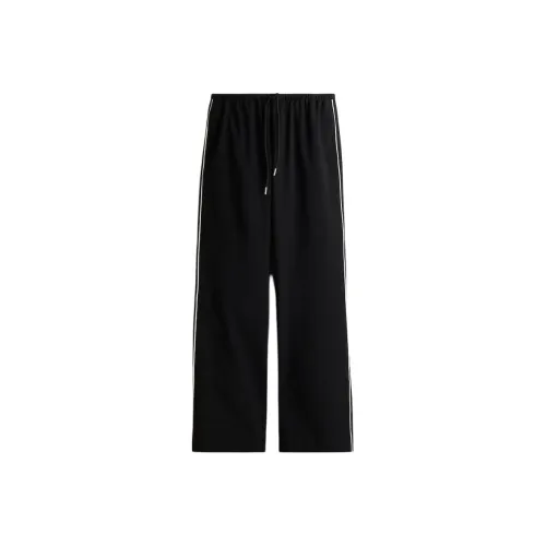 H M Черные Женские Повседневные Штаны