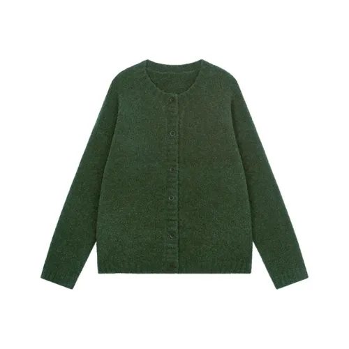 KKX Зеленый Женский Трикотаж