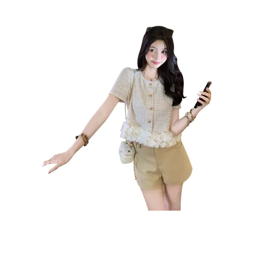 Fish Rabbits Укороченное пальто женское