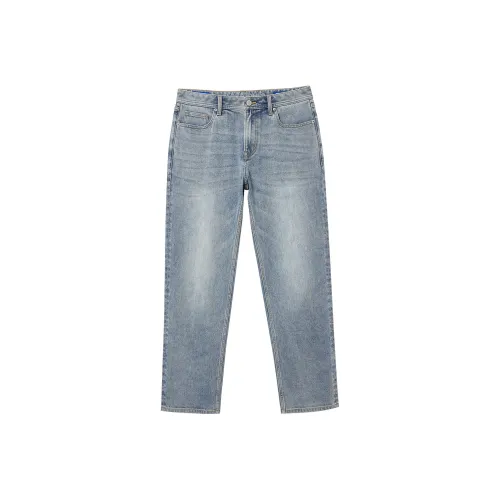 JACK JONES E40 Light Denim Blue Men's Jeans JACK JONES E40 Светлый Деним Синий Мужские Джинсы