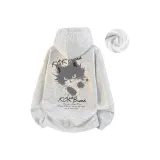 Бело-серый вереск (флисовая подкладка)