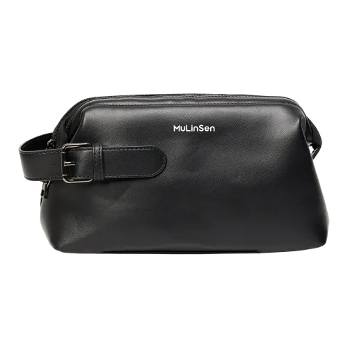 Mulinsen PU (полиуретан) Сумка Мужская Черная