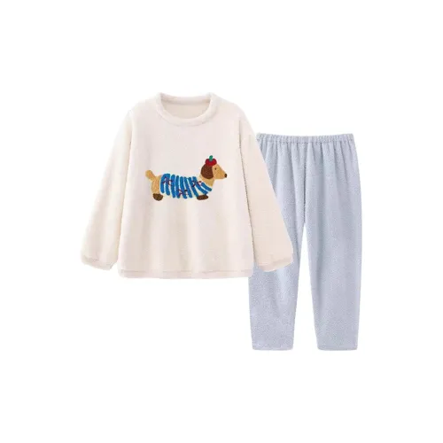 MIMOSA CHUR Утолщенный флис с подкладкой коралловый флис пижамный комплект женский