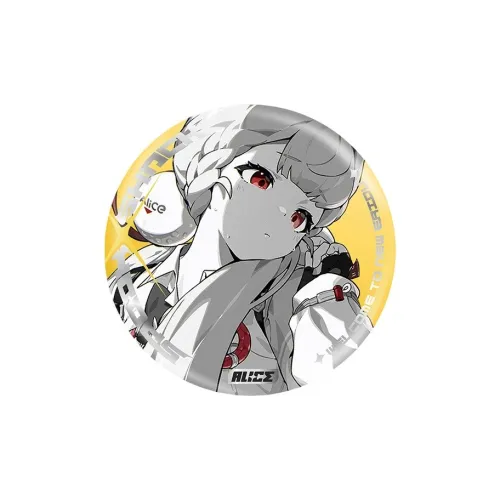 MIHOYO Absolute ZERO FLOATING Помело Лист Элис Shadow Art Collection Ghastly House Reflective Значки