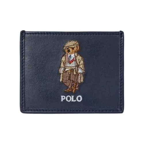 Polo Ralph Lauren Кожа Картхолдер Унисекс Морской Синий