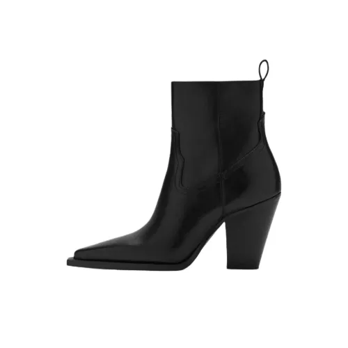 MANGO Botines 9cm Женские Черные