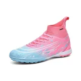 Белый и Синий smash nails