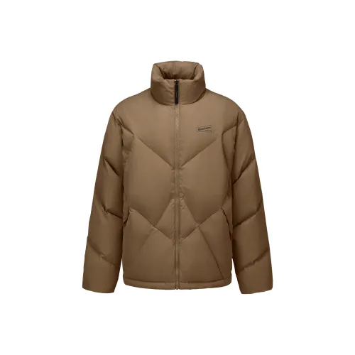 Skechers Пуховик Унисекс Перо Каштановый