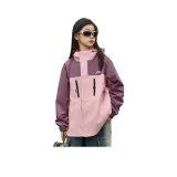 Розовое пальто с подкладкой