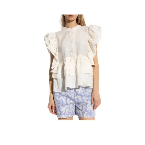 MUNTHE Айвори Женские Рубашки