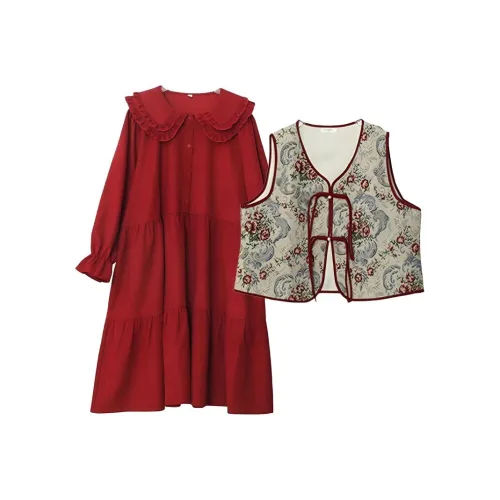 Только ты Комплект с юбкой Chubby Девушка 200 Цзинь Женские