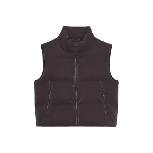 ZARA Коричневый Женский жилет