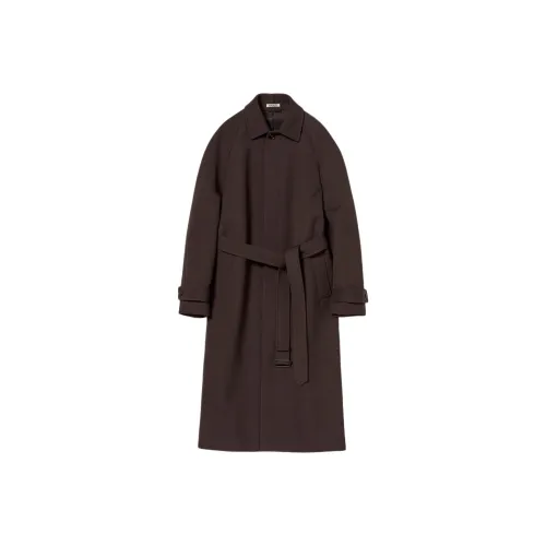 Auralee FW25 TWISTED Двойной Ткань Пальто Женское