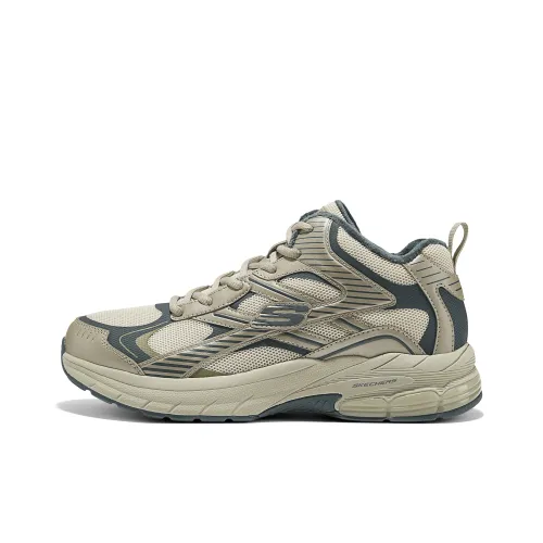 Skechers Амортизация и Дышащий MID Топ Толстая подошва Кроссовки Мужские