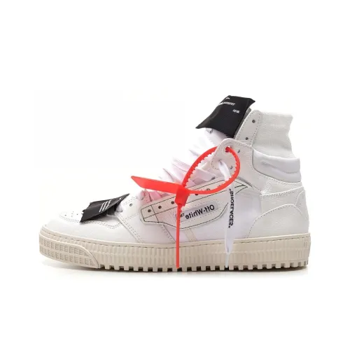 OFF Белый OFF COURT 3,0 Кроссовки Высокие Стильные Скейтбординг Мужские Белые