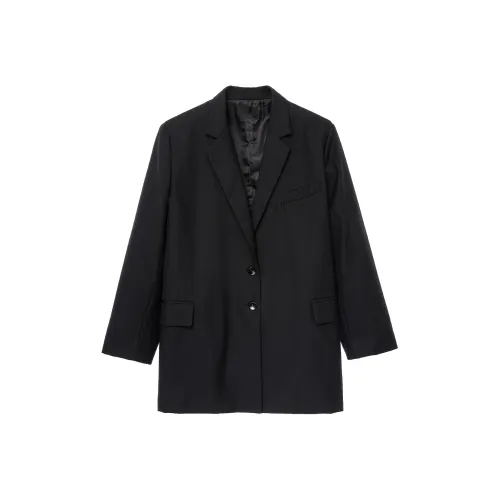 Devanro Темно-синий Синий Женские Деловые Костюмы