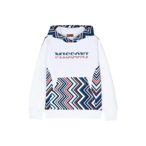 MISSONI SS24 Свитшот Детский Белый