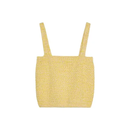 ZARA Желтые Женские Майки