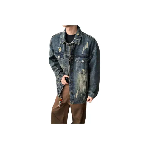 PAINT STAIN Деним Куртка Унисекс